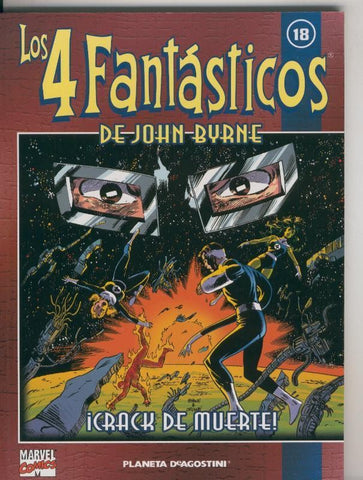 Coleccionable Los 4 Fantasticos de John Byrne numero 18