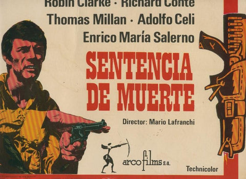 Caratula pelicula: Sentencia de muerte, numero 01