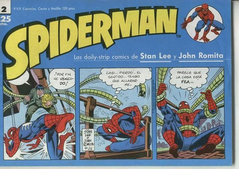 Spiderman tiras de prensa numero 02
