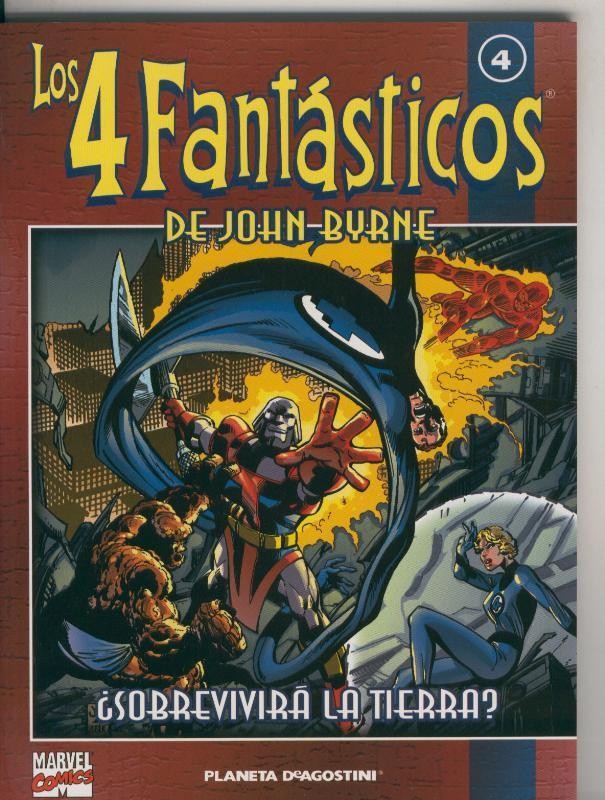 Coleccionable Los 4 Fantasticos de John Byrne numero 04