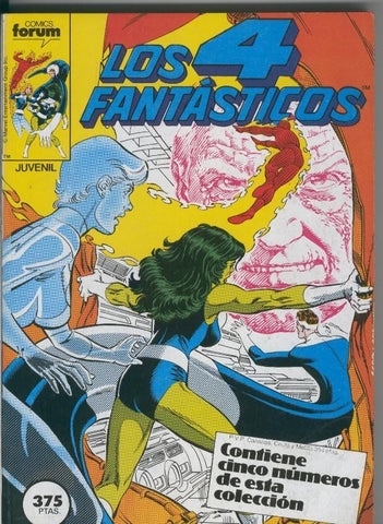 Los 4 Fantasticos volumen 1 retapado 066 al 070
