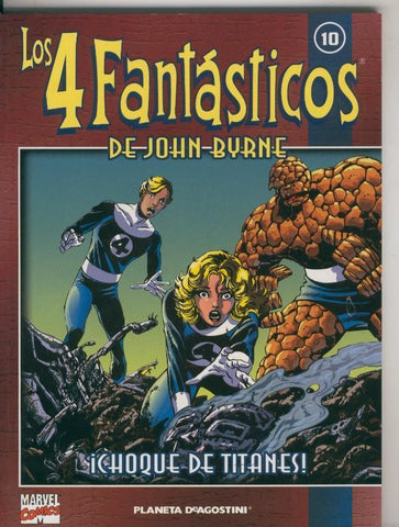 Coleccionable Los 4 Fantasticos de John Byrne numero 10