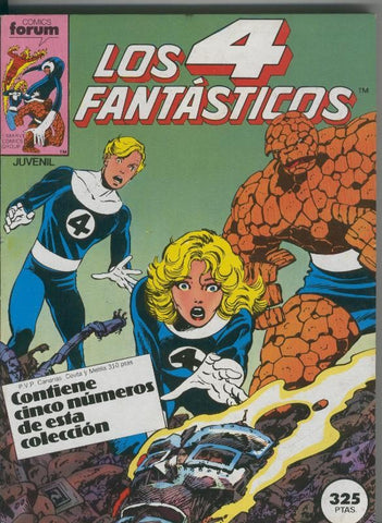 Los 4 Fantasticos volumen 1 retapado 036 al 040