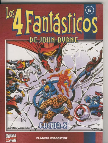 Coleccionable Los 4 Fantasticos de John Byrne numero 06