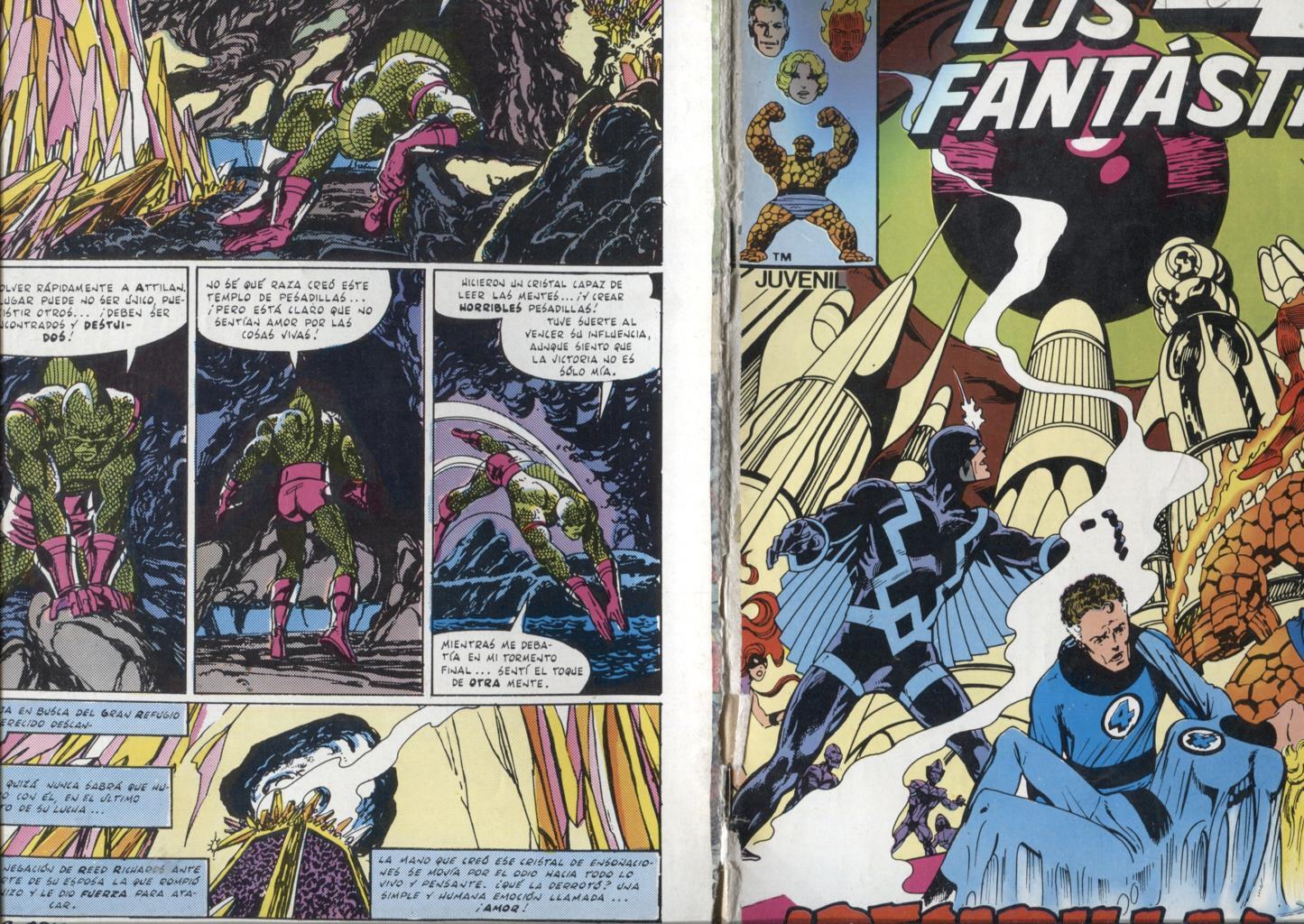 Los 4 Fantasticos volumen 1 numero 029: (numerado en trasera)