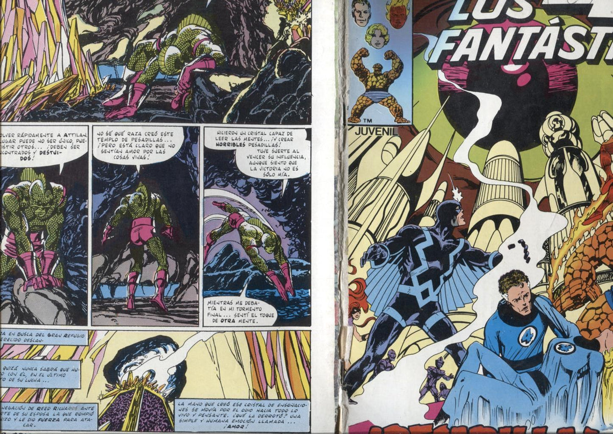 Los 4 Fantasticos volumen 1 numero 029: (numerado en trasera)