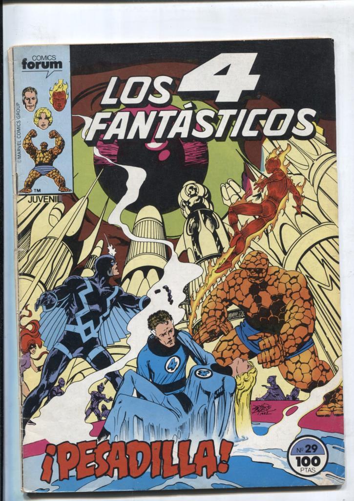 Los 4 Fantasticos volumen 1 numero 029: (numerado 2 en trasera)