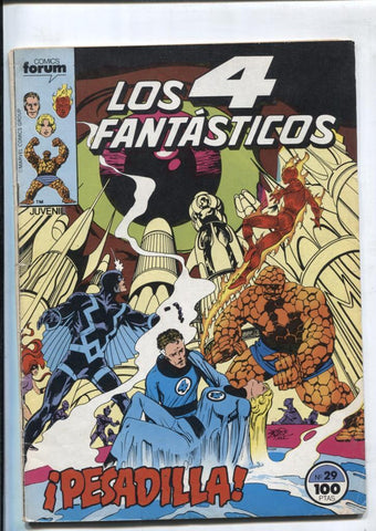 Los 4 Fantasticos volumen 1 numero 029: (numerado 2 en trasera)