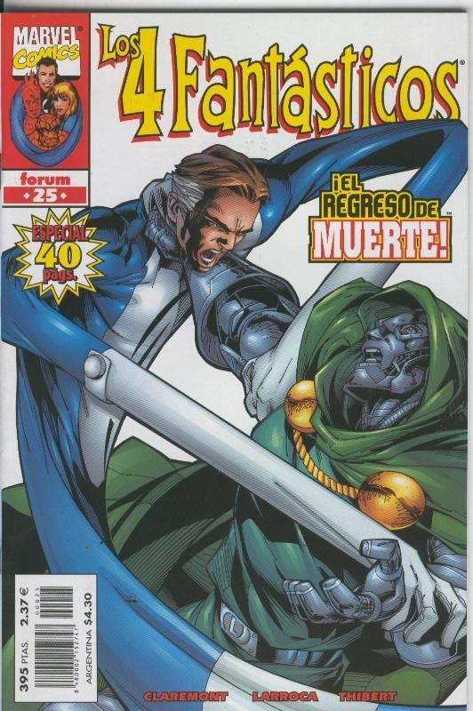 Los 4 Fantasticos volumen 3 Heroes Return numero 25