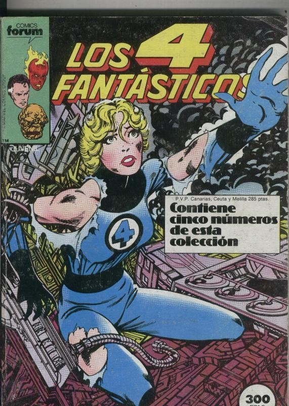 Los 4 Fantasticos volumen 1 retapado 026 al 030