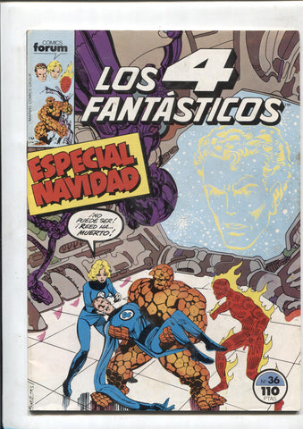 Los 4 Fantasticos volumen 1 numero 036: especial navidad: atrapados