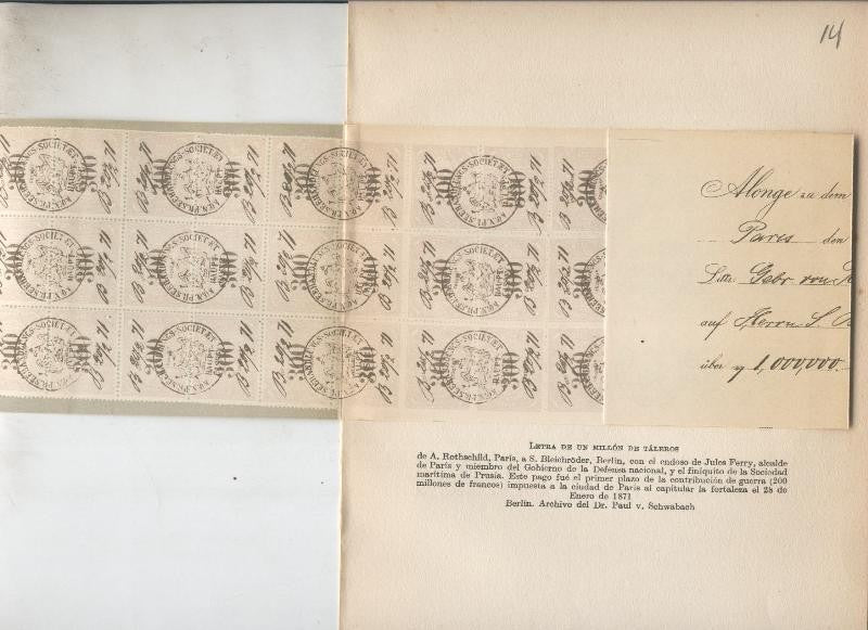 Liberalismo y Nacionalismo 1848-1890: Lamina numerada 14