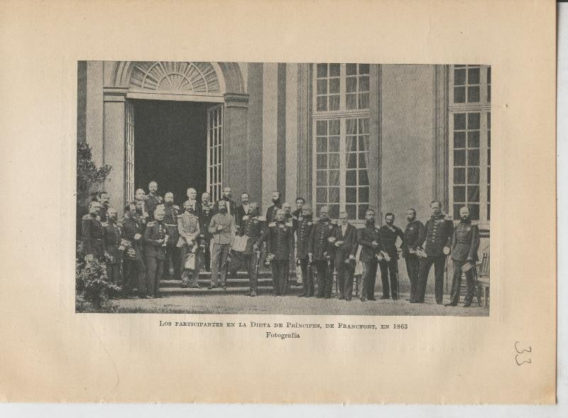 Liberalismo y Nacionalismo 1848-1890: Lamina numerada 33