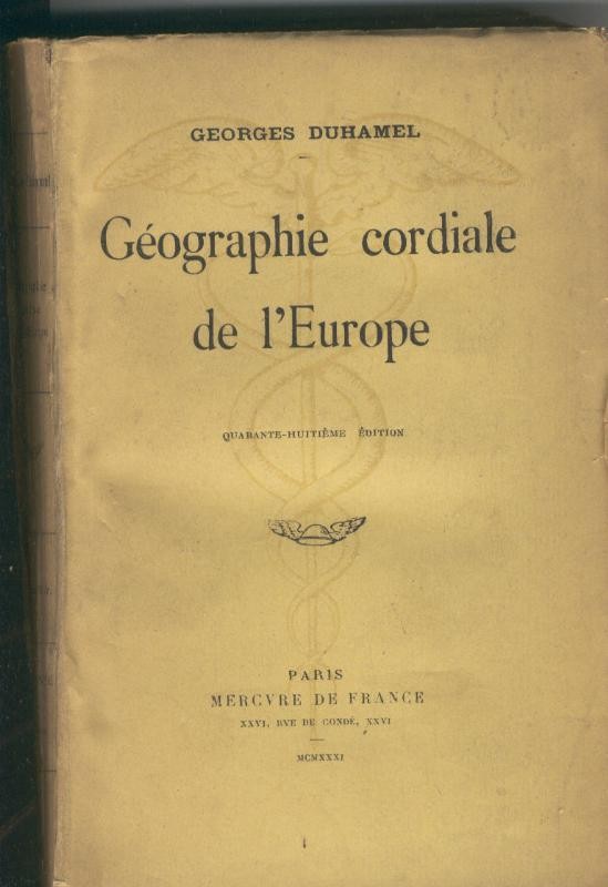 Geographie cordiale de l Europe