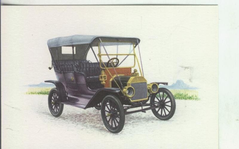 Postal 000002: Coche Ford Modello T  -Lizzie- 1908