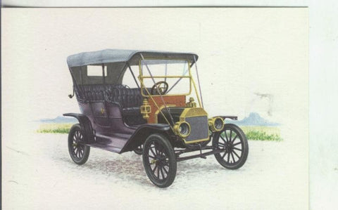 Postal 000002: Coche Ford Modello T  -Lizzie- 1908