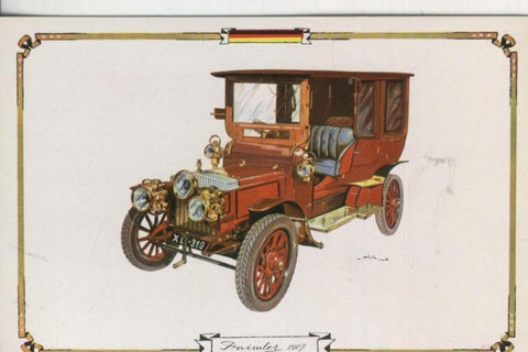 Postal 000031: Coche Daimler 1905