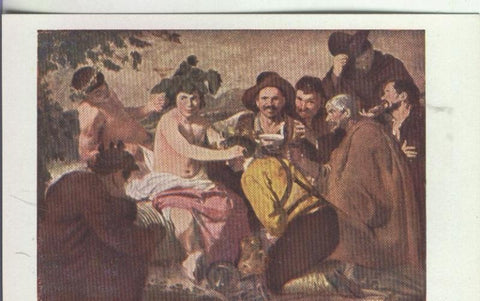 Postal 000182: Velazquez: Los borrachos