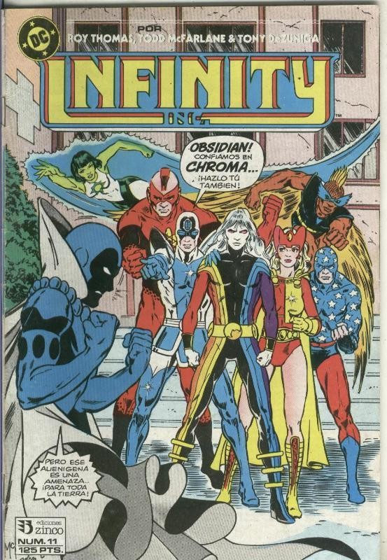 Zinco: Infinity numero 11