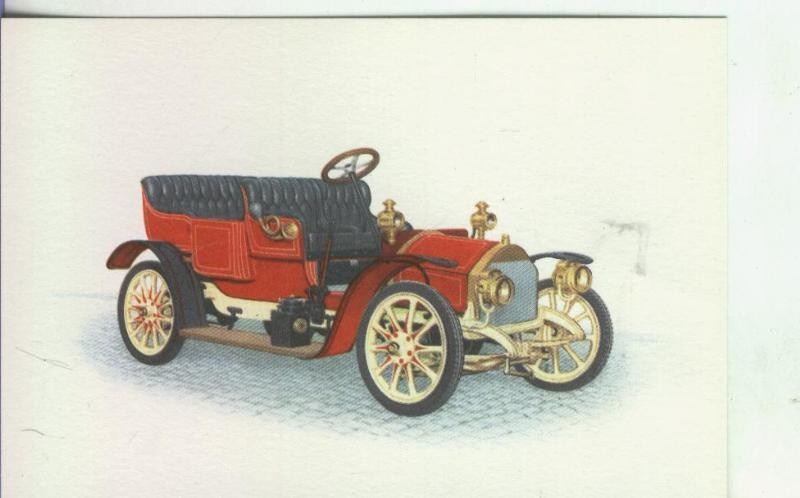 Postal 000005: Coche Brixia - Zust 10 HP - 1908