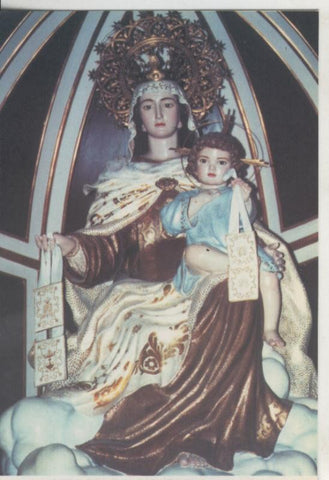 Postal 009238: Virgen Ntra Sra del Carmen, parroquia de la inmaculada de Torrevieja, Alicante