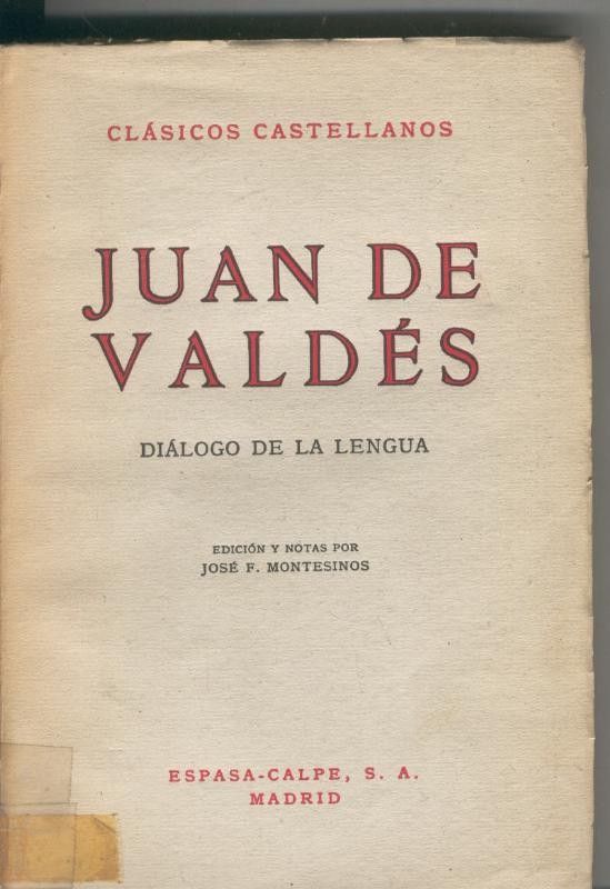 Dialogo de la lengua