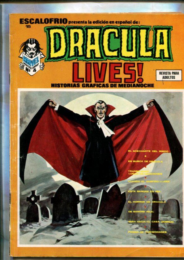 Escalofrio numero 15: articulo sobre Dracula