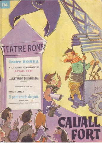 Cavall Fort numero 114 (numerado 1 en trasera)