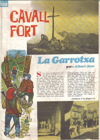 Cavall Fort numero 108: La Garrotxa per alber jane