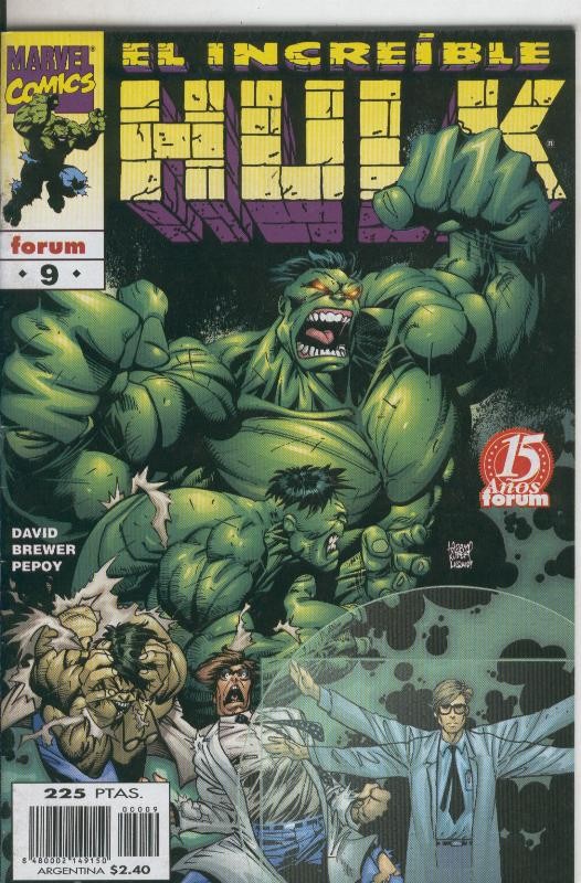 El Increible Hulk volumen 3 numero 09: Auto destruccion