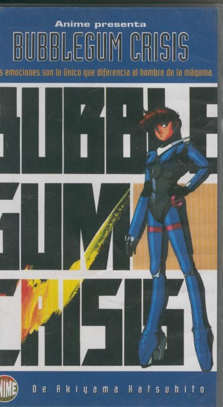 Video VHS: Bubblegum Crisis
