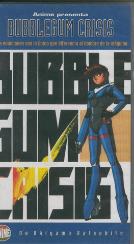 Video VHS: Bubblegum Crisis