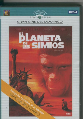 DVD: El planeta de los simios