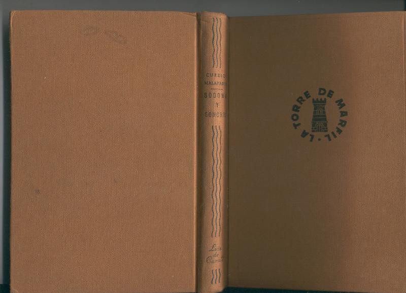 Coleccion La Torre de Marfil: Sodoma y Gomorra