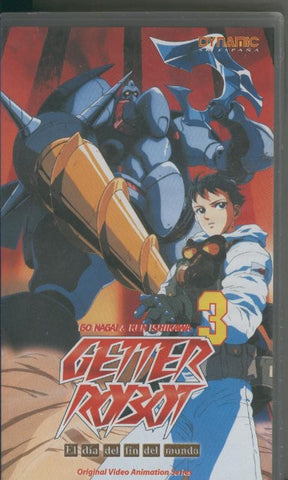 Video VHS: Getter Robot vol 3