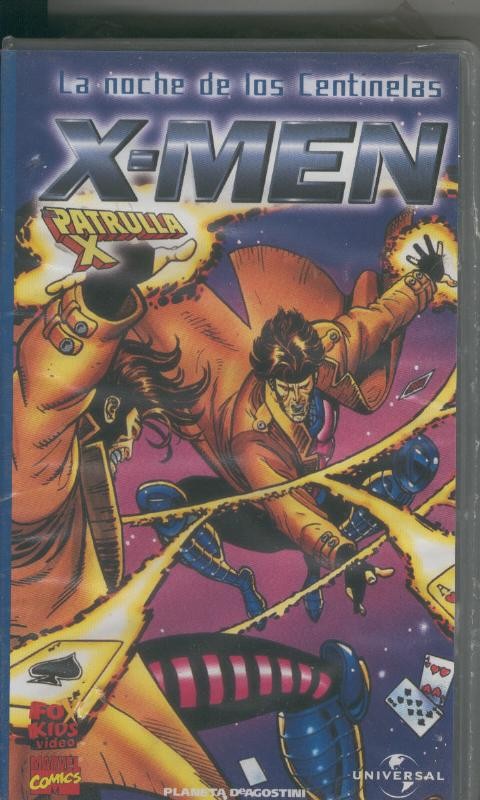 Video VHS: X Men: La noche de los centinelas
