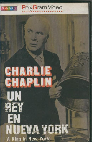 Video VHS: Charlie Chaplin: Un rey en Nueva York