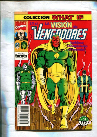 What If volumen 1 numero 28: Los Vengadores y La Vision