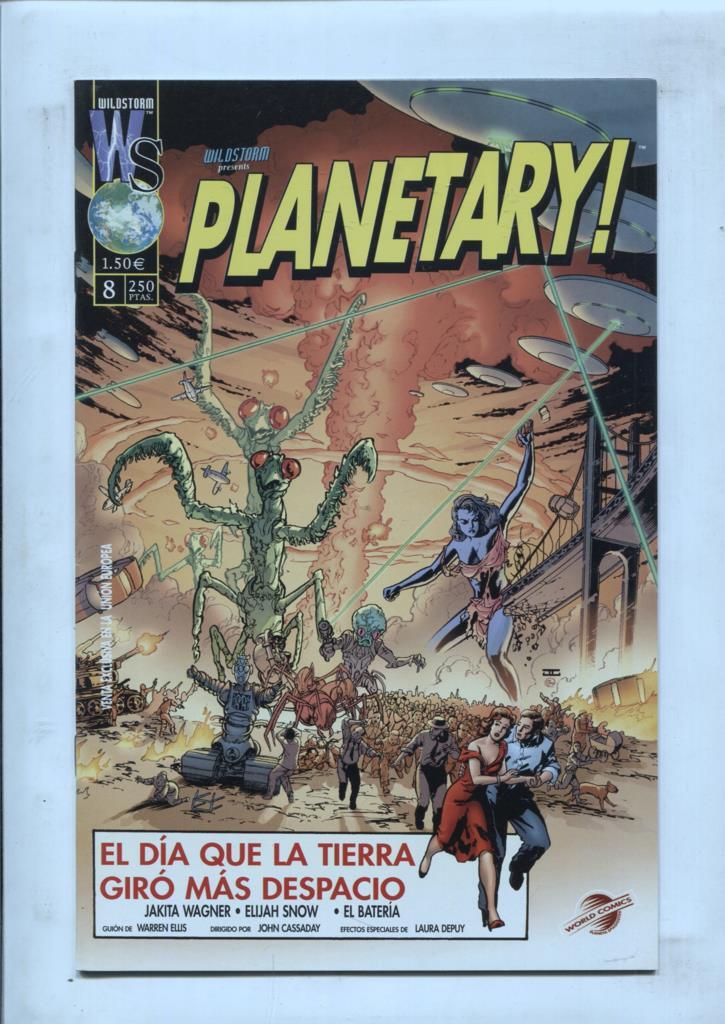 Planeta: Planetary volumen 1 numero 08: El dia que la tierra giro mas despacio