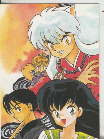 Postcard Book Inu Yasha de Rumiko Takahashi modelo 10