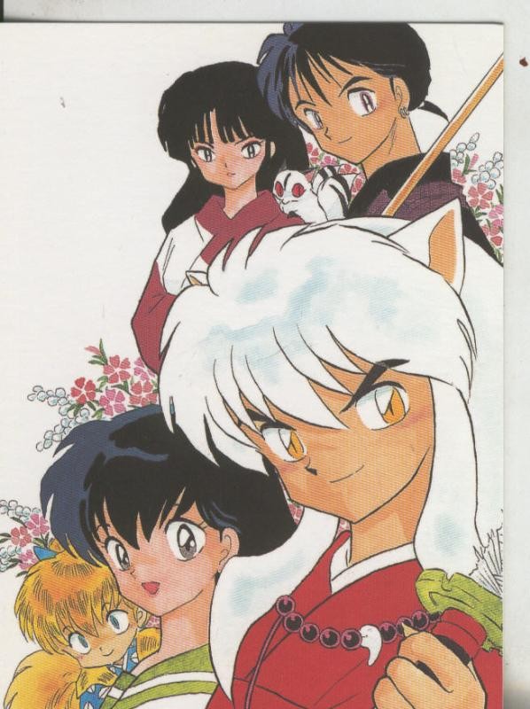 Postcard Book Inu Yasha de Rumiko Takahashi modelo 11