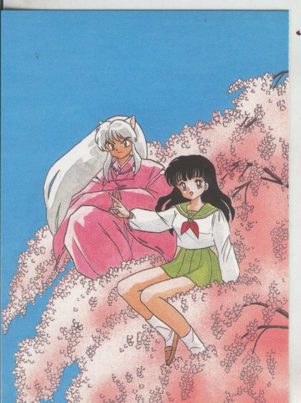 Postcard Book Inu Yasha de Rumiko Takahashi modelo 13