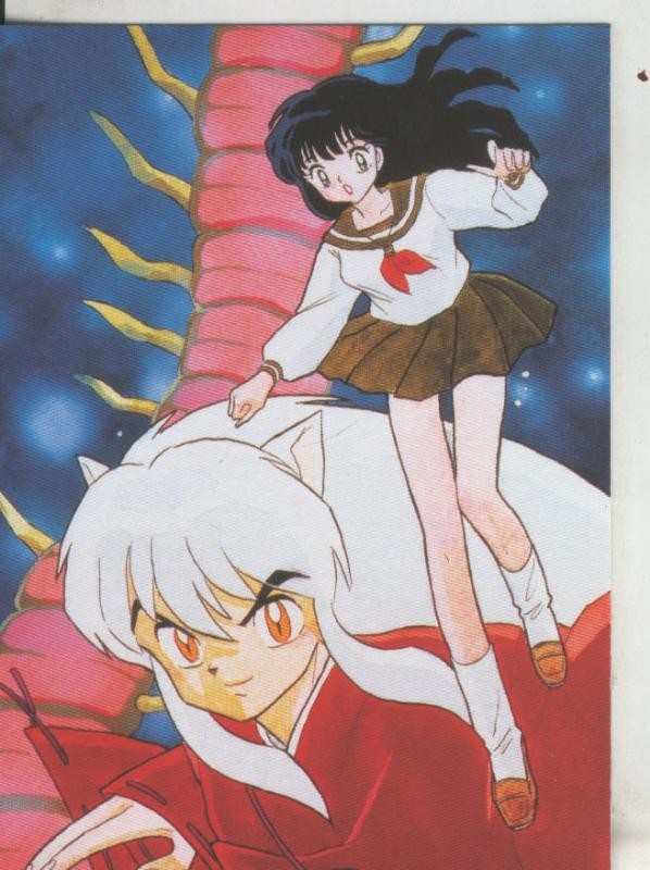 Postcard Book Inu Yasha de Rumiko Takahashi modelo 16