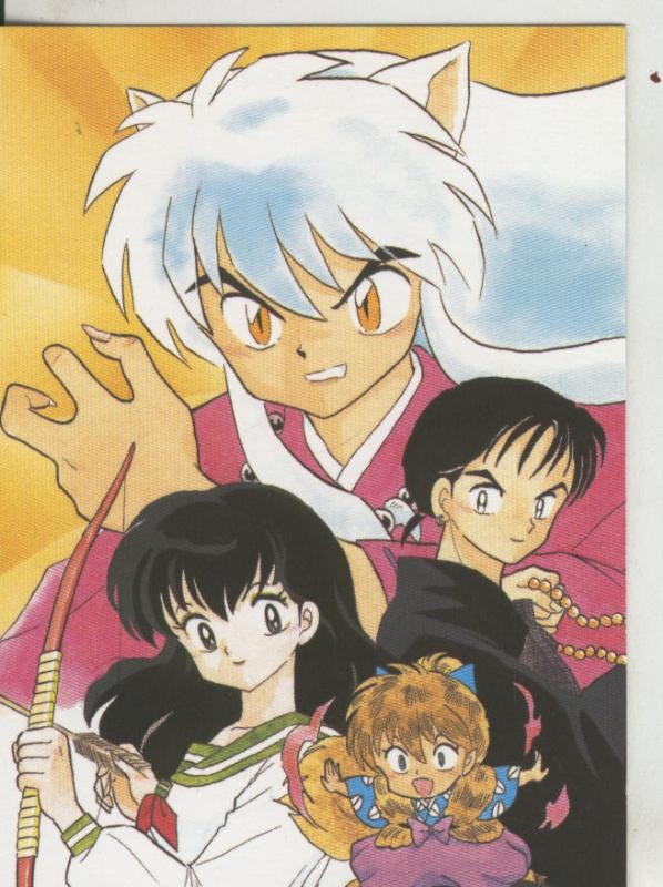 Postcard Book Inu Yasha de Rumiko Takahashi modelo 17
