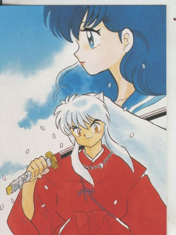 Postcard Book Inu Yasha de Rumiko Takahashi modelo 19