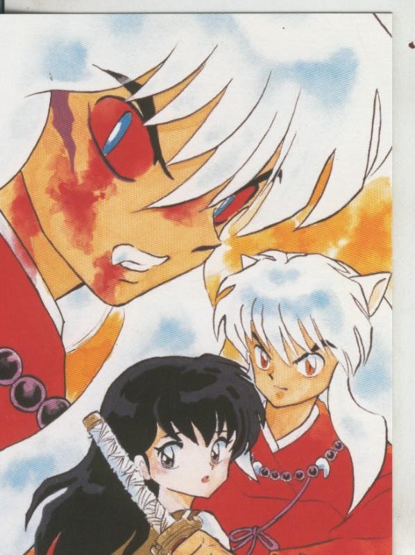 Postcard Book Inu Yasha de Rumiko Takahashi modelo 22