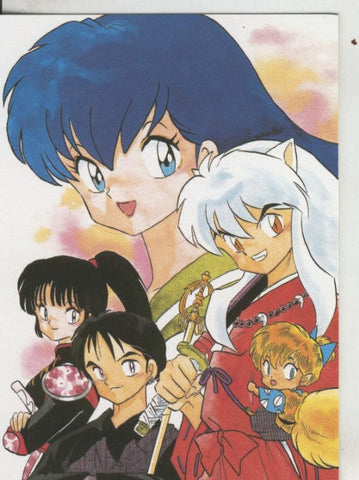 Postcard Book Inu Yasha de Rumiko Takahashi modelo 26