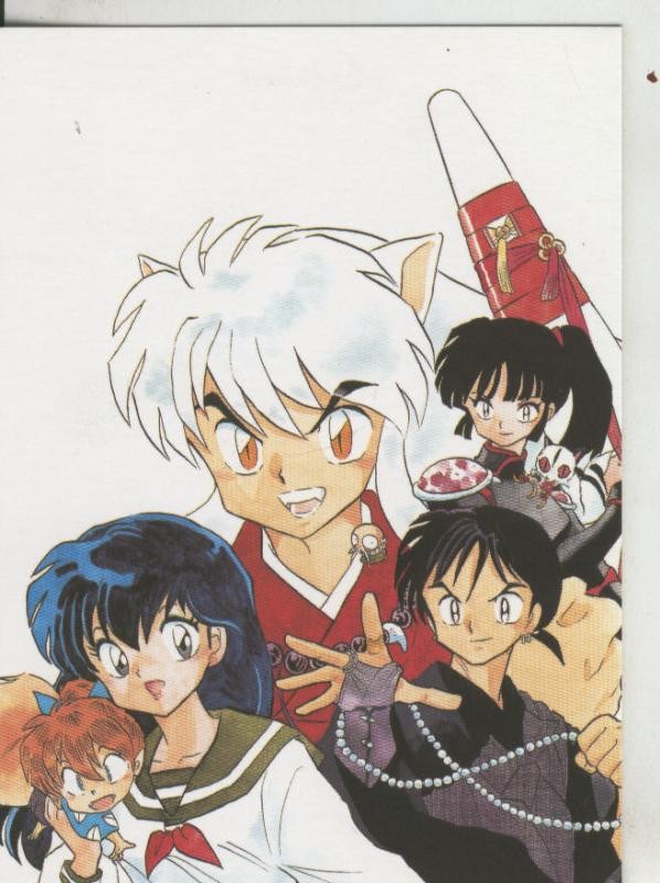 Postcard Book Inu Yasha de Rumiko Takahashi modelo 27