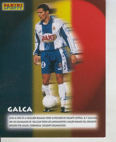 Ficha Postal Panini Sport:  Galca