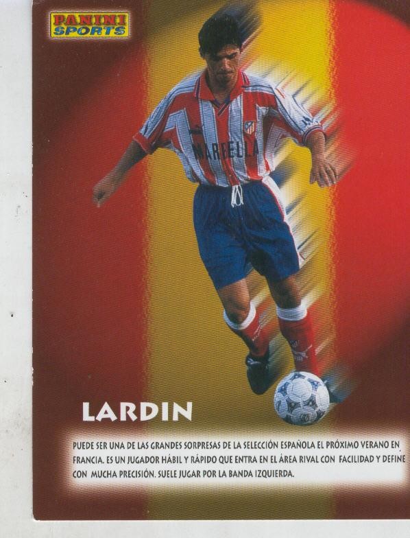 Ficha Postal Panini Sport: Lardin